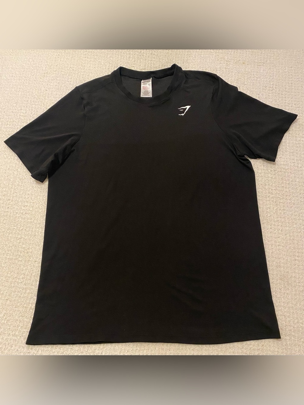 Gymshark Phantom Seamless Black T-Shirt Size XL